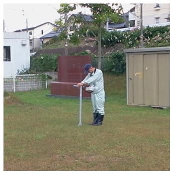 NaIサーベイメータによる空間線量率の測定