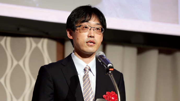 五月女有良氏の講演の様子