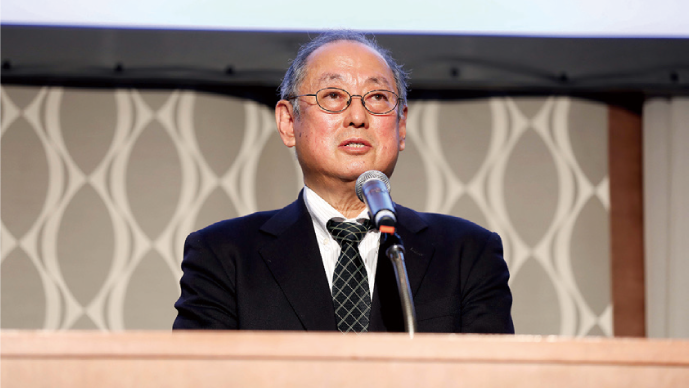 深堀智生氏の講演の様子