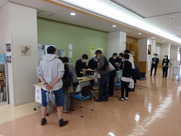 用地測量説明会の様子1