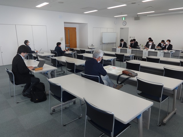 都市計画説明会の様子1