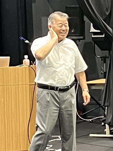 山崎理事長（ふたば未来学園高校F-REIトップセミナー）