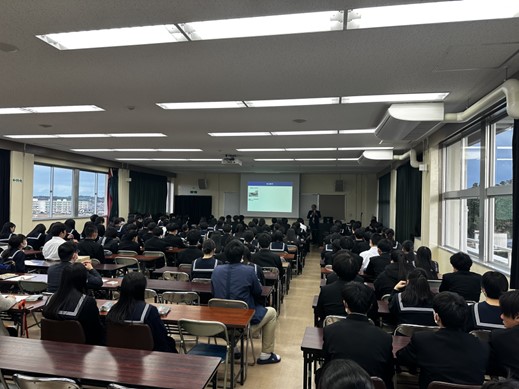 原町高校でF-REIトップセミナー